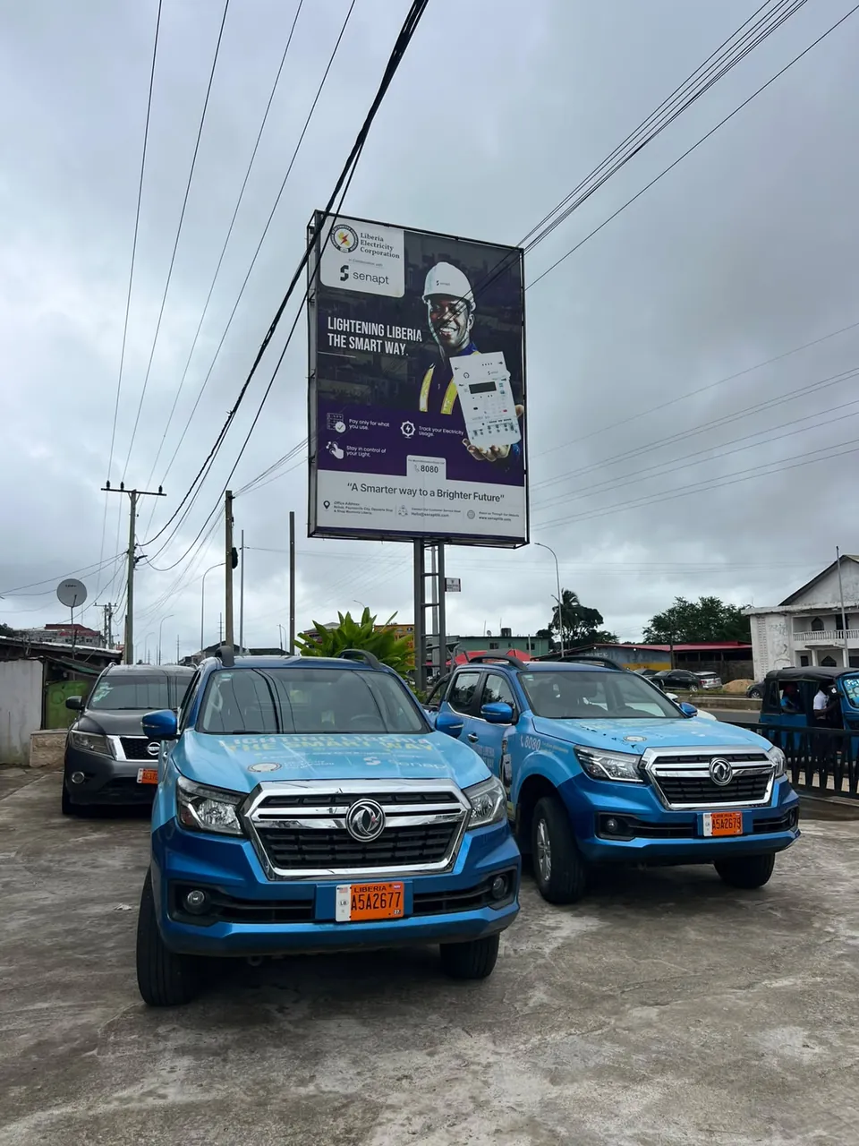 Senapt billboard, Senapt HQ, Rehab, Paynesville