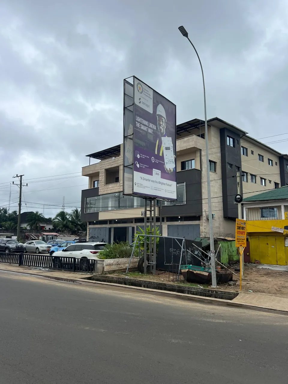 Senapt billboard, Senapt HQ, Rehab, Paynesville